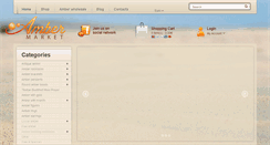 Desktop Screenshot of ambermarket.eu